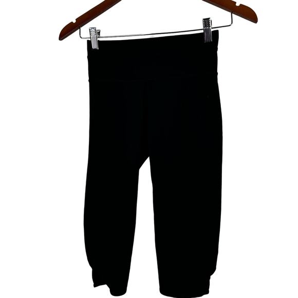 Lululemon Bandha Crop Black Yoga Legging Size 4 - Picture 5 of 13